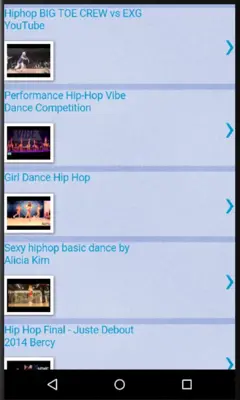 HipHop Dance Videos android App screenshot 0